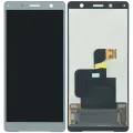 LCD Assembly Without Frame For Sony Xperia XZ2 Compact (Genuine OEM) (White Silver)