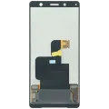 LCD Assembly Without Frame For Sony Xperia XZ2 Compact (Genuine OEM) (White Silver)