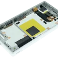 LCD Assembly With Frame For Sony Xperia Z5 Compact (Genuine OEM) (White)
