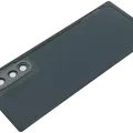 Back Cover For Sony Xperia 5 (Genuine OEM) (Black)