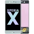 LCD Assembly Without Frame For Sony Xperia X (Genuine OEM) (White )