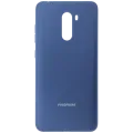 Back Cover For Xiaomi Poco F1 (Genuine OEM) (Steel Blue)