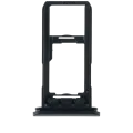SIM and MicroSD Tray For Sony Xperia 10 II (Genuine OEM) (Black)