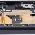 Внутрішній дисплейний модуль (OLED) з рамкою для Samsung Galaxy Z Flip 7 5G (US & International) (Refurbished) (Jet Black)