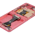 Inner OLED Assembly With Frame For Samsung Galaxy Z Flip 7 5G (US & International) (Refurbished) (Coral Red)