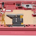 Inner OLED Assembly With Frame For Samsung Galaxy Z Flip 7 5G (US & International) (Refurbished) (Coral Red)