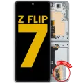Inner OLED Assembly With Frame For Samsung Galaxy Z Flip 7 5G (US & International) (Refurbished) (Mint)