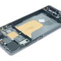 OLED Assembly With Frame For Xiaomi 12 (Genuine OEM) (Tarnish Black)