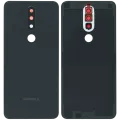 Back Cover Glass For Nokia 5.1 Plus (Genuine OEM) (Night black)