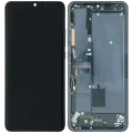 LCD Assembly With Frame For Xiaomi Mi Note 10 (Genuine OEM) (Midnight Black)