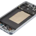 OLED Assembly With Frame For Samsung Galaxy A57 5G (A576 / 2026) (Refurbished) (Icyblue)