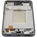 OLED Assembly With Frame For Samsung Galaxy A37 5G (A376 / 2026) (Refurbished) (Charkoal)