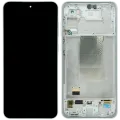 OLED Assembly With Frame For Samsung Galaxy A36 5G (A366 / 2025) (Aftermarket Plus) (White)