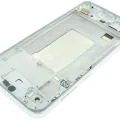 OLED Assembly With Frame For Samsung Galaxy A36 5G (A366 / 2025) (Aftermarket Plus) (White)