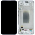 OLED Assembly With Frame For Samsung Galaxy A36 5G (A366 / 2025) (Aftermarket Plus) (Lavender)