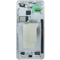 OLED Assembly With Frame For Samsung Galaxy S26 Ultra 5G (US & International) (Refurbished) (Silver Shadow)