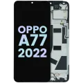 LCD Assembly With Frame For Oppo A77 5G (2022) (Genuine OEM) (All Colors)
