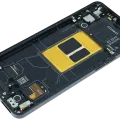 OLED Assembly With Frame For Oppo Reno 6 5G (2021) (Genuine OEM) (Stellar Black)