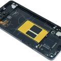 OLED Assembly With Frame For Oppo Reno 6 5G (2021) (Genuine OEM) (Stellar Black)