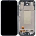 OLED Assembly With Frame For Samsung Galaxy A37 5G (A376 / 2026) (Refurbished) (Graygreen)