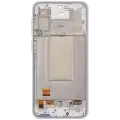 OLED Assembly With Frame For Samsung Galaxy A37 5G (A376 / 2026) (Refurbished) (White)