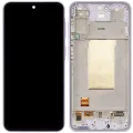 OLED Assembly With Frame For Samsung Galaxy A37 5G (A376 / 2026) (Refurbished) (Light Violet)