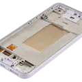 OLED Assembly With Frame For Samsung Galaxy A37 5G (A376 / 2026) (Refurbished) (Light Violet)