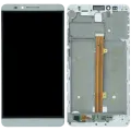 LCD Assembly With Frame For Huawei Mate 7 (2014) (Genuine OEM) (White)