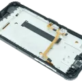 LCD Assembly With Frame For Blackview BV9800 Pro (Used OEM Pull Grade A) (Black)