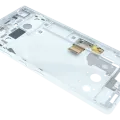 LCD Assembly With Frame For Blackberry KEY2 (Genuine OEM) (Silver)