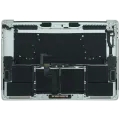 Top Case with Battery and Keyboard (ANSI US) For MacBook Pro 15" A1990 (2018-2019) (Used OEM Pull: Grade B/C) (Silver)