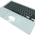 Top Case with Keyboard (ANSI US) For MacBook Air 13" A2681 (2022) (Used OEM Pull: Grade B) (Silver)