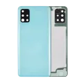 Back Cover Glass With Camera Lens For Samsung Galaxy A51 4G (A515 / 2019) (Service Pack) (Prism Crush Blue)
