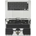Top Case with Battery and Keyboard (ANSI US) For MacBook Air 15" A3114 (2024) (Silver)