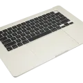 Top Case with Battery and Keyboard (ANSI US) For MacBook Air 15" A3114 (2024) (Starlight)