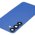 Back Cover Glass With Camera Lens For Samsung Galaxy S25 Plus 5G (No Logo) (Aftermarket Plus) (Navy)