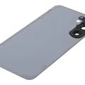 Back Cover Glass With Camera Lens For Samsung Galaxy S25 Plus 5G (No Logo) (Aftermarket Plus) (Navy)