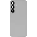 Back Cover Glass With Camera Lens For Samsung Galaxy S25 Plus 5G (No Logo) (Aftermarket Plus) (Silver Shadow)