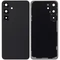 Back Cover Glass With Camera Lens For Samsung Galaxy S25 Plus 5G (No Logo) (Aftermarket Plus) (Blue Black)