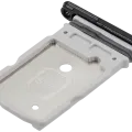 Dual Sim Card Tray For Samsung Galaxy S25 Ultra (Titanium Jet Black)