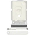 Dual Sim Card Tray For Samsung Galaxy S25 Ultra (Titanium White Silver)