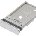 Dual Sim Card Tray For Samsung Galaxy S25 Ultra (Titanium White Silver)