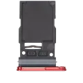 Single Sim Card Tray For Samsung Galaxy S25 / S25 Plus (Premium) (Coral Red)