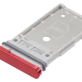 Dual Sim Card Tray For Samsung Galaxy S25 / S25 Plus (Premium) (Coral Red)