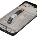 LCD Assembly With Frame For Motorola Moto G55 5G (XT2435 / 2024) (Refurbished) (All Colors)