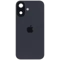 Back Glass w/ MagSafe Magnet & NFC & Flashlight Flex For iPhone 16 (Service Pack) (Black)