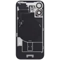 Back Glass w/ MagSafe Magnet & NFC & Flashlight Flex For iPhone 16 Plus (Service Pack) (Ultramarine)