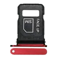 Single Sim Card Tray For Motorola Razr Plus / Razr 60 Ultra (XT2551 / 2025) (Genuine OEM) (Rio Red)