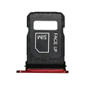 Single Sim Card Tray For Motorola Razr Plus / Razr 60 Ultra (XT2551 / 2025) (Genuine OEM) (Rio Red)