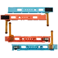 Plastic Rail (Right+Left) With Flex Cable for Nintendo Switch 2 (Blue/ Orange)